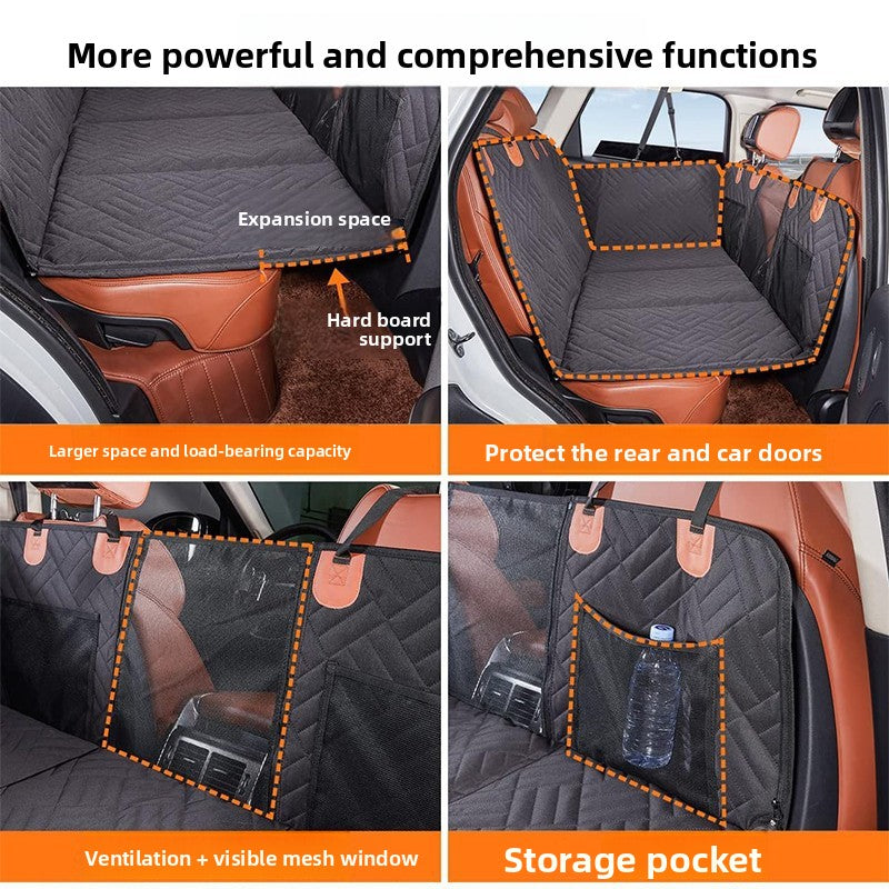 Pet Car Mat, Rear Seat Dog Mat, Car Seat Back Seat Waterproof and Dirt-Proof Cushion, Specially Designed for Dogs