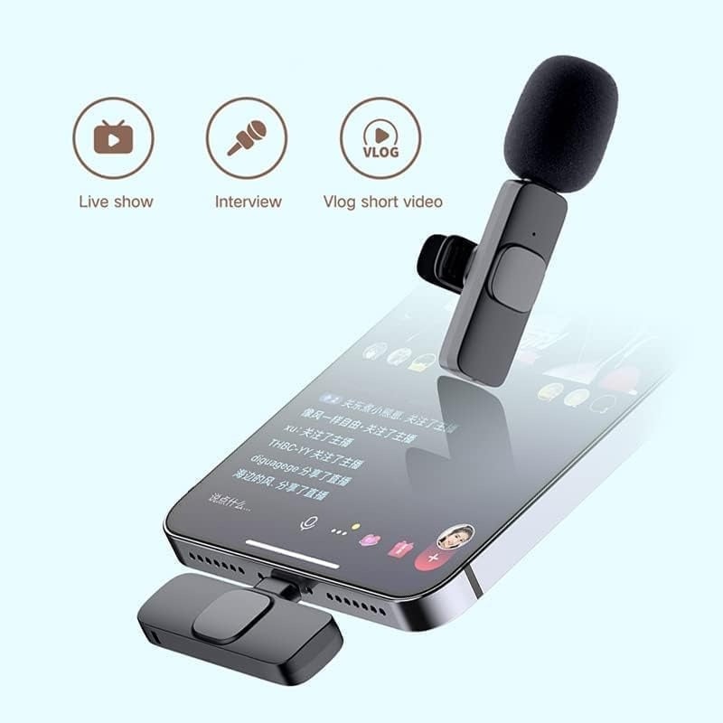 K9 Wireless Microphone for Type-C & iPhone - product view 3