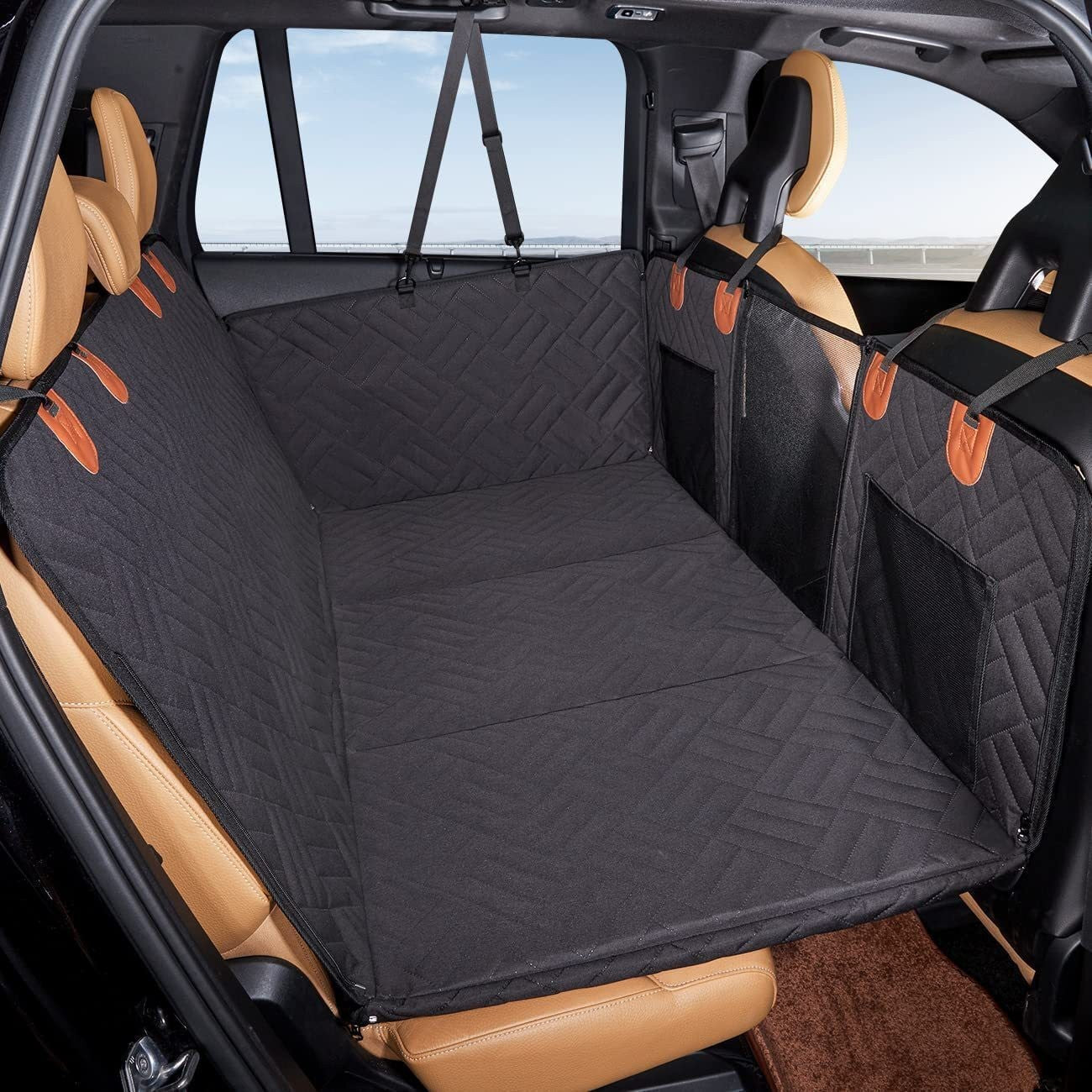 Pet Car Mat, Rear Seat Dog Mat, Car Seat Back Seat Waterproof and Dirt-Proof Cushion, Specially Designed for Dogs
